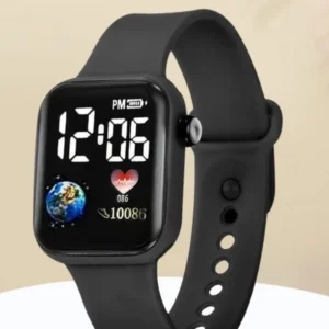 Badu Black Digital Watch 0001 Digital Watch  - For Boys & Girls 0001
